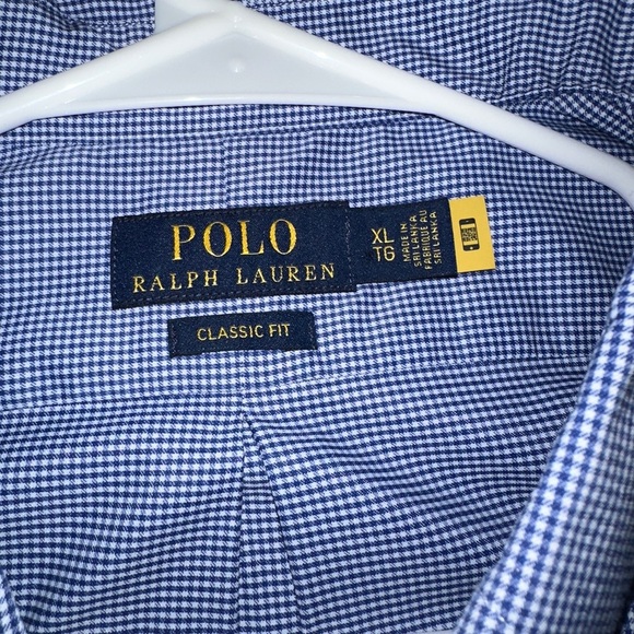 Ralph Lauren Blue Performance Shirt - Picture 2 of 4